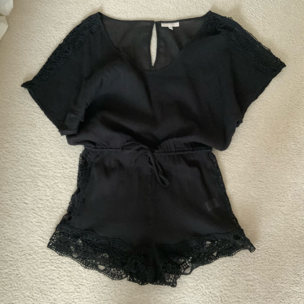 La Blanca Romper Bathing Suit Cover-up